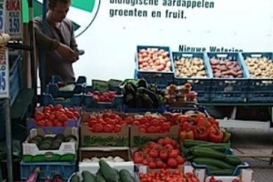 Biologische markt Rotterdam