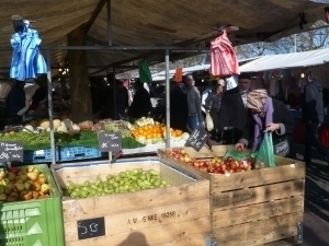 Markt Afrikaanderplein fruitkraam
