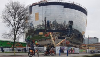 Depot Museum Boijmans Rotterdam bouw